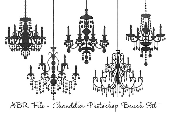 chandelier photoshop brushes free download