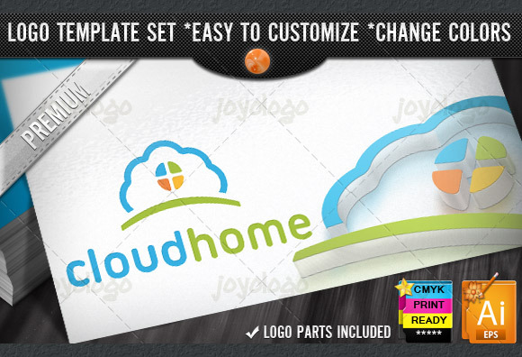 App Builder Home Cloud Logo Template App Builder Home Cloud Logo Template