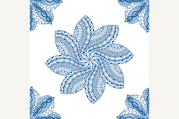 Seamless Blue Pattern Seamless Blue Pattern