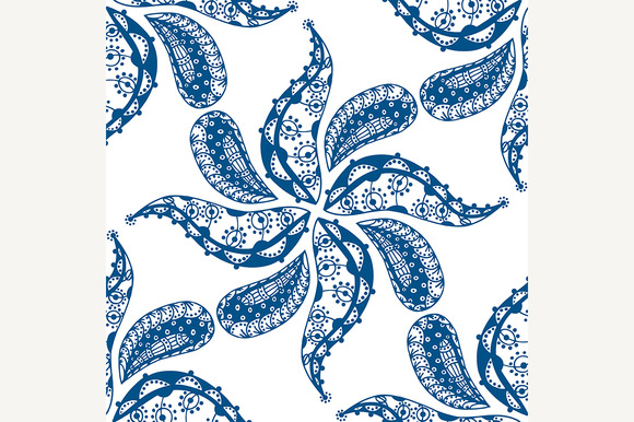 Seamless Blue Pattern Seamless Blue Pattern