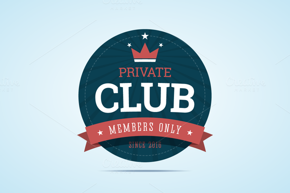 VIP Club Badge VIP Club Badge