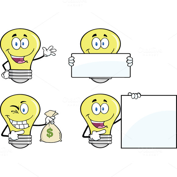 Yellow Light Bulbs Collection 5 Yellow Light Bulbs Collection 5