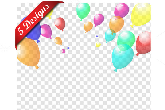 Balloons Jpg Transparent » Designtube - Creative Design Content