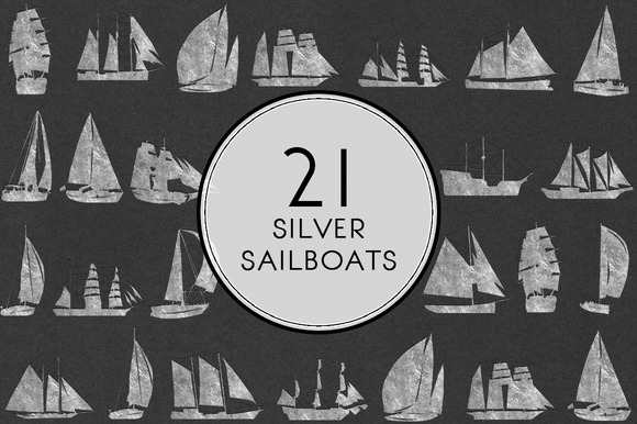 Silver Sailboats Silver Sailboats