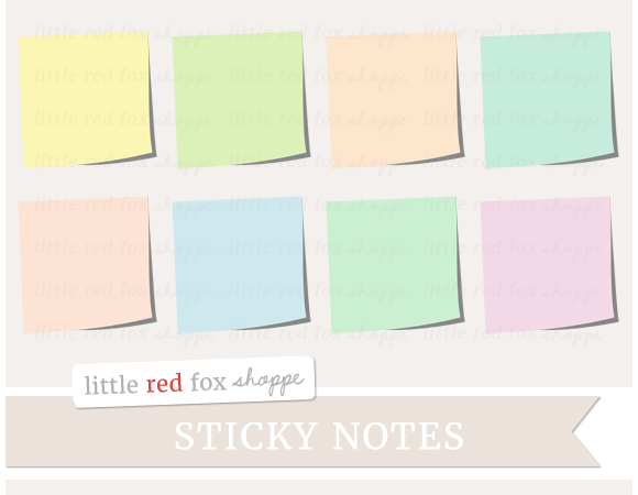 Sticky Note Clipart Sticky Note Clipart