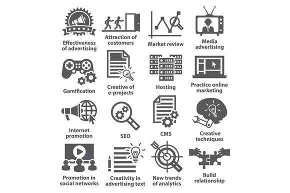 Business Management Icons Pack 05 Business Management Icons Pack 05