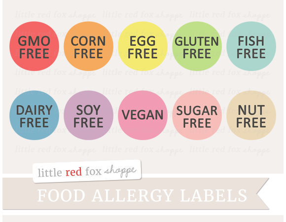 clipart for food labels - photo #6