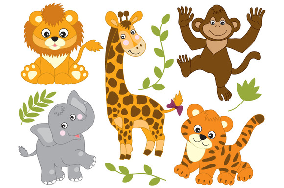 Safari Animals Free Printable Templates » Designtube Creative Design