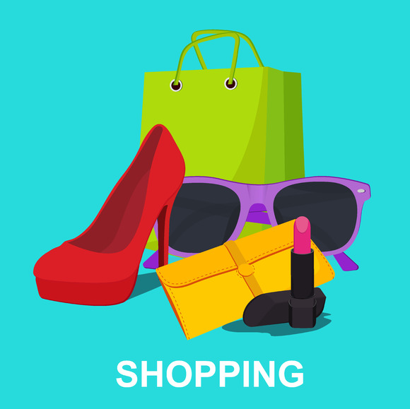 Gambar Shopping Kartun » Designtube Creative Design Content