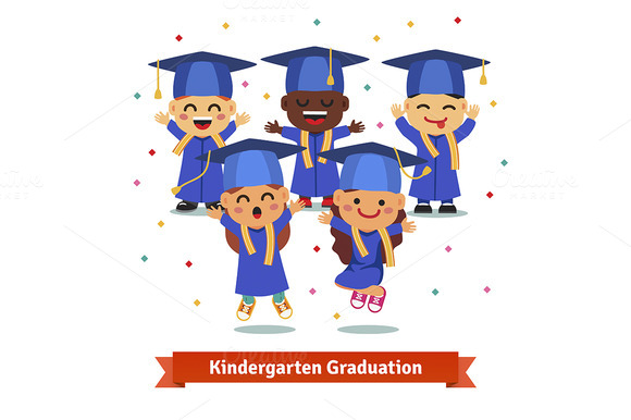 kindergarten graduation background