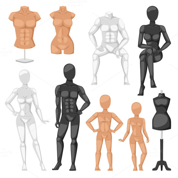 Mannequin Template Printable » Designtube Creative Design Content