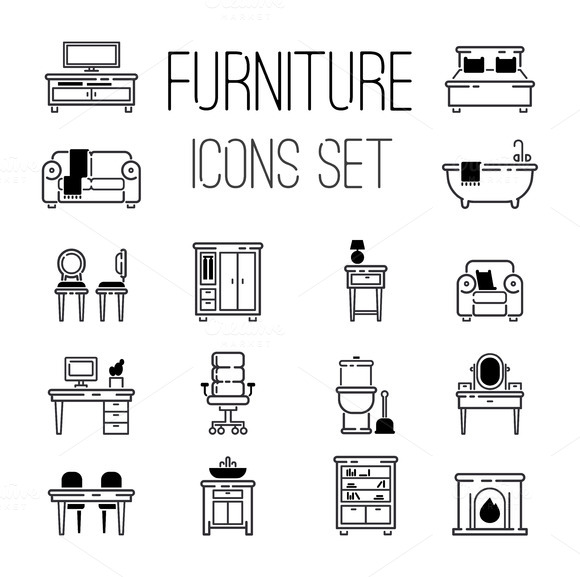 clipart furniture layout - photo #14