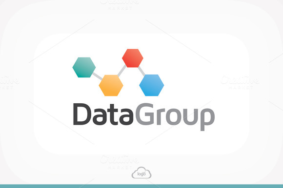 Data Group Logo Template Data Group Logo Template
