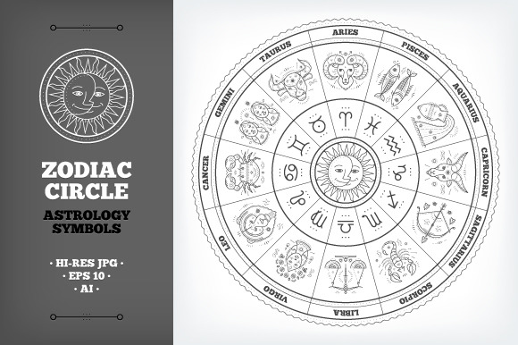 astrology chart symbols