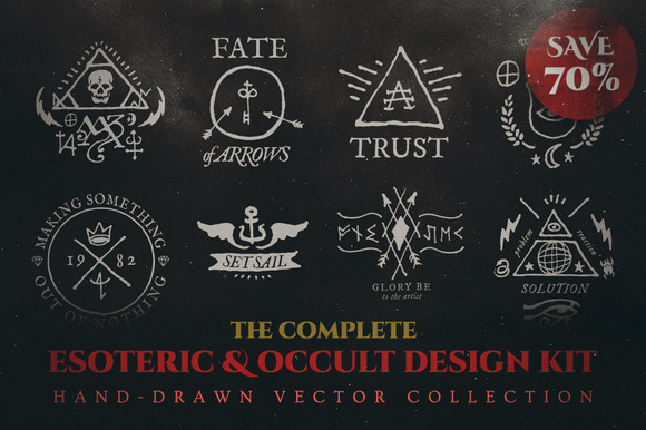 Complete Esoteric Occult Design Kit Complete Esoteric Occult Design Kit