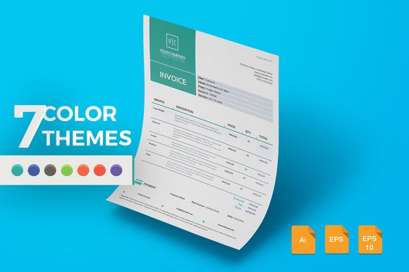 Clean Invoice Template Clean Invoice Template