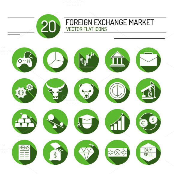 Forex vector icon