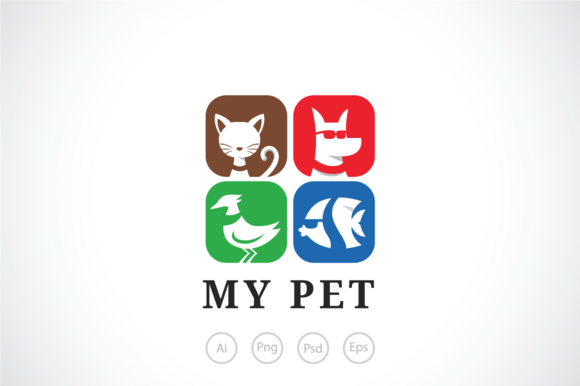 Family Pet Store Logo Template Family Pet Store Logo Template