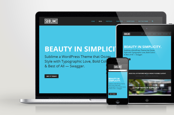 WP Sublime Responsive Creative Theme WP Sublime Responsive Creative Theme