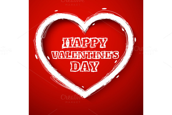 Valentines Day Draw Heart Valentines Day Draw Heart