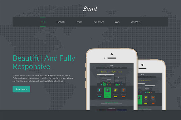 Land Bootstrap Responsive Template Land Bootstrap Responsive Template