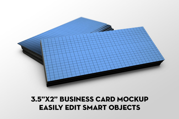 The Standard Business Card Mockup The Standard Business Card Mockup