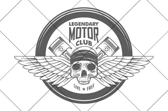 Motorcycle Club Logo Template 187 Designtube Creative Design Content Motorcycle Club Logo Template Free