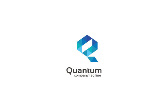 Quantum Q Letter Logo Quantum Q Letter Logo