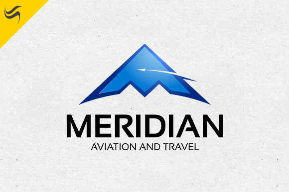 Meridian Aviation Logo Template Meridian Aviation Logo Template