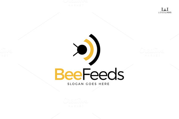 Bee Feeds Logo Bee Feeds Logo
