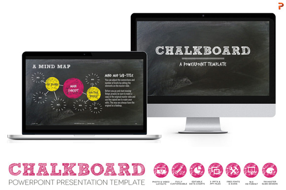 Chalkboard PPT Presentation Template Chalkboard PPT Presentation Template