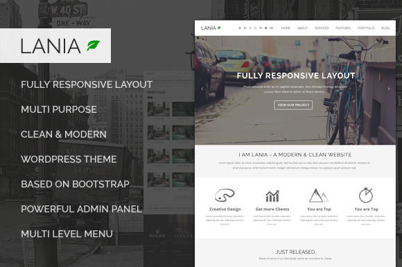 Lania Responsive WordPress Theme Lania Responsive WordPress Theme