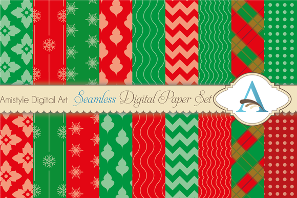 Christmas Seamless Patterns Christmas Seamless Patterns