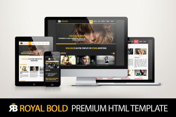 Royal Bold Premium HTML Template Royal Bold Premium HTML Template