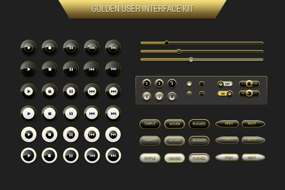 Golden User Interface Kit Golden User Interface Kit