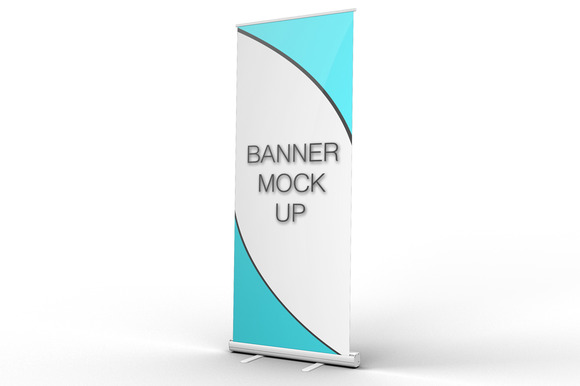 Pull-Up Banner Stand Mock-Up Pull-Up Banner Stand Mock-Up