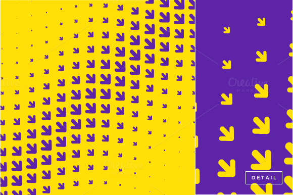 Halftone Background Arrows Pattern Halftone Background Arrows Pattern