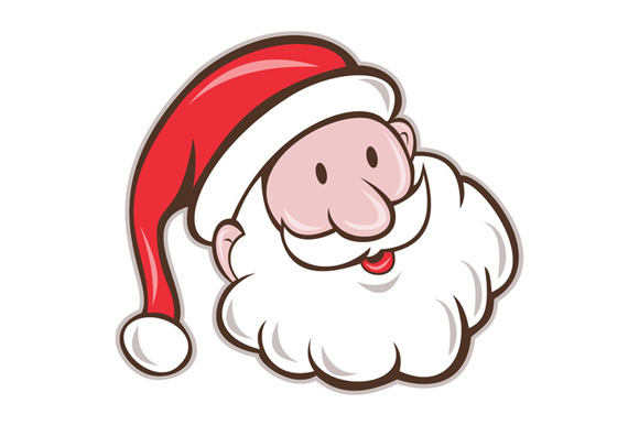 Santa Claus Father Christmas Head Sm Santa Claus Father Christmas Head Sm