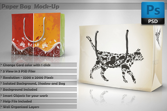Paper Bag MockUps Paper Bag MockUps