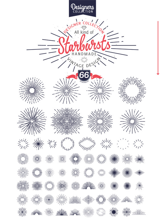 240 Styled Ribbons Starbursts Shape 240 Styled Ribbons Starbursts Shape