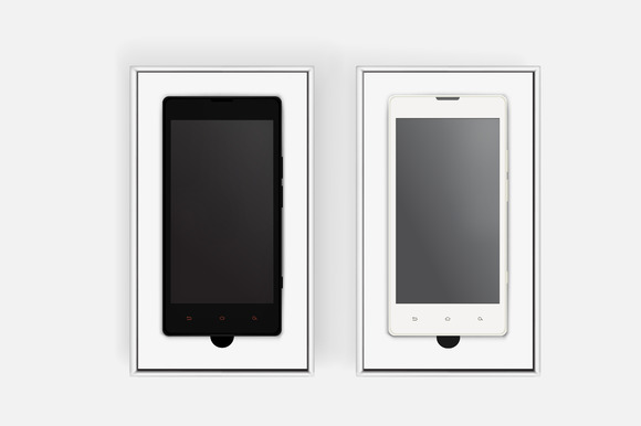 Cell In Realistic Box For Present Cell In Realistic Box For Present
