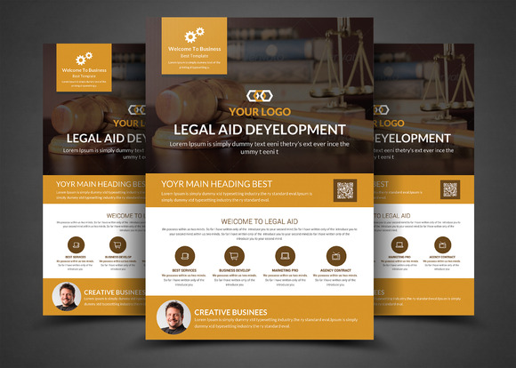 Lawyer Firm Business Flyer Template Lawyer Firm Business Flyer Template