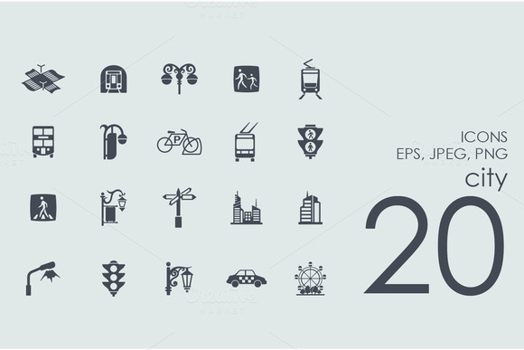 20 City Icons 20 City Icons