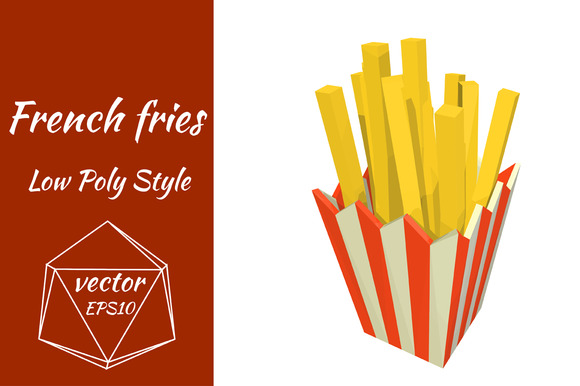 Packing With Fries Vector Packing With Fries Vector