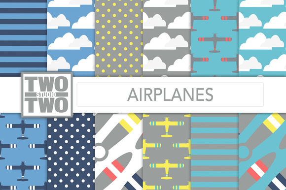 Airplanes Propellers And Clouds Airplanes Propellers And Clouds