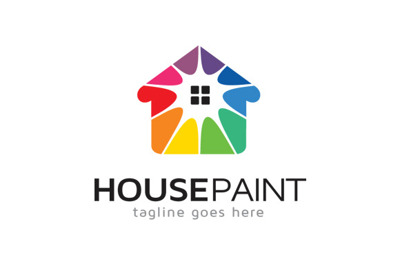 House Color Logo House Color Logo