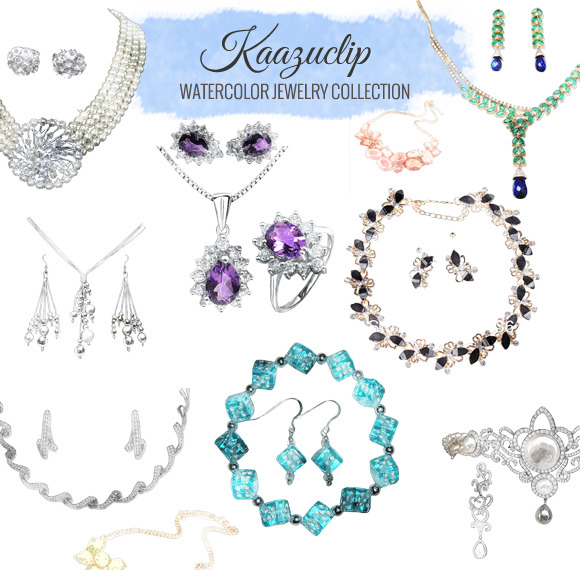 Watercolor Jewelry Collection Watercolor Jewelry Collection