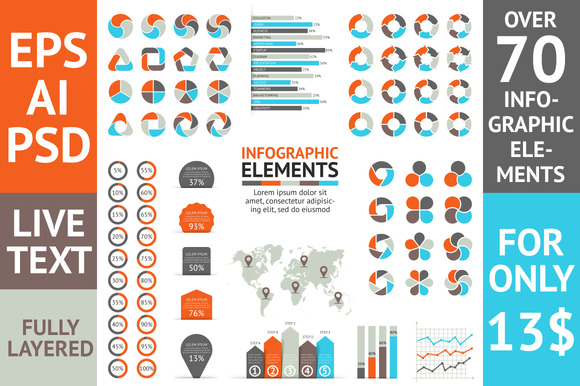 Infographic Elements Bundle Infographic Elements Bundle