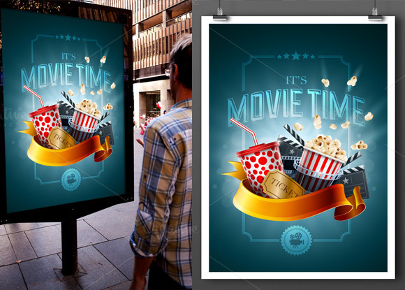 Variable Poster Mockup Template Variable Poster Mockup Template