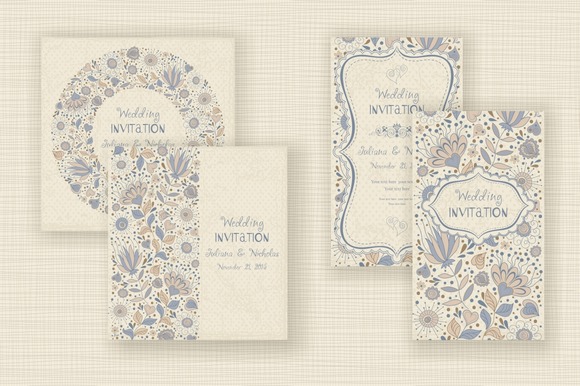 Wedding Invitation Set Wedding Invitation Set